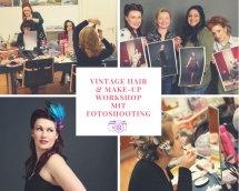 Vintage Hair &amp; Make-Up Workshop mit Fotoshooting_845